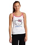 Hello Kitty Womens Pink Beauty Burn Out Tank Top