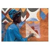Clarke - Woman In West Africa Poster Print