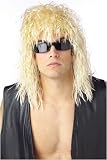 WHITE Rockin Dude or Surfin Dude Costume Wig (Shown in Blonde, Avail. In White)