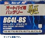高性能ゲルタイプ オートバイ用バッテリー駆 (11.2Ah) BG14ZS