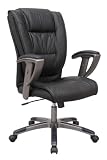 5266 BLACK EXECUTIVE OFFICE LEATHER CHAIR