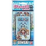 プリントガードSENSAI iPhone4S ワンピース新世界編SD01 集合ルフィ4S
