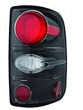 IPCW CWT-CE538CB Crystal Eyes Bermuda Black Tail Lamp - Pair