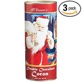 McSteven's Christmas Double Chocolate Cocoa, 14-Ounce Tins (Pack of 3)