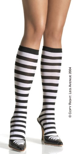 Stripe Knee High Socks