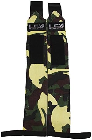 Liftcorp Urban Green Camo Wrist Support Wraps Green One Size Fits All