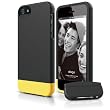 elago S5 Glide Case for iPhone 5 - Soft Feeling Black + Extra Bottom Clip + Front Protection Film + Back Protection Film included - Full Retail Packaging