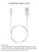 Lightning Cable [Apple Certified] 3.3ft (1m) +LIFEGUARD Charge and Sync Lightning Connector 8-pin Lightning Cable for iPhone 6+ 6 5S 5C 5, iPad and iPod - 12-Month Money-Back Guarantee (White)