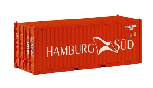 PIKO G SCALE MODEL TRAINS - HAMBURG SUD SHIPPING CONTAINER 20' - 36303-image
