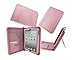 rooCASE Executive Portfolio (Pink) Leather Case Cover with Landscape / Portrait View for Apple iPad 2 Wifi / 3G Model 16GB, 32GB, 64GB