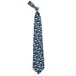 Carolina Panthers NFL "Pattern #2" Mens Tie (100% Silk) Carolina Panthers NFL "Pattern #2" Mens Tie (100% Silk)