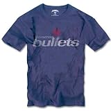 Washington Bullets Blue '47 Brand Vintage Scrum Tee