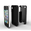Acase(TM) iPhone 4 and 4S Superleggera PRO Dual Layer Protection (Black/Black) case (Fits AT&T, Sprint and Verizon iPhone 4 and 4S)