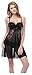 Fedo Design Women Babydoll Chemises Sleepwear Bridal Lingerie Perfect Cleavage