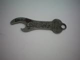 ANTIQUE Coca Cola Bottle Opener -- Put on Keychain -- 2.5