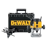 DEWALT DW621K  2-Horsepower VS Electronic Plunge Router Kit with Carrying Case and Universal Edge Guide