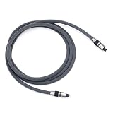 Premium Optical Toslink Cable w/ Metal Fancy Connector (6 feet)
