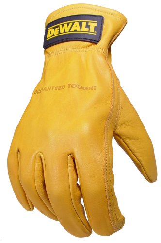 DEWALT Grain Cowhide Driver Work Glove With Keystone Thumb