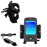 O2 XDA Neo Auto Vent Holder with Car Charger - Uses Gomadic TipExchange