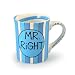 Our Name Is Mud by Lorrie Veasey "Mr. Right" Mug, 4-1/2-Inch