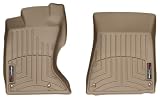 WeatherTech Custom Fit Front FloorLiner for Audi A6/S6, Tan