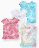 Flapdoodles Little Girl Flutter-Sleeve Tee