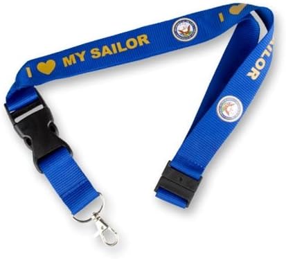 U.S. Navy I Love My Sailor Lanyard Lanyard