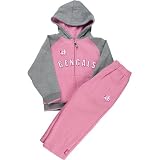 Reebok Cincinnati Bengals Girls 4-6X Full Zip Hooded Fleece and Pant