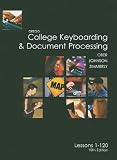 Gregg College Keyboarding & Document Processing: Gregg College Keyboarding And Document Processing