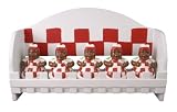 Review ACK  / KITCHEN 5PC SPICE JAR W/ WOOD RACK HOLDER AUNT JEMIMA
