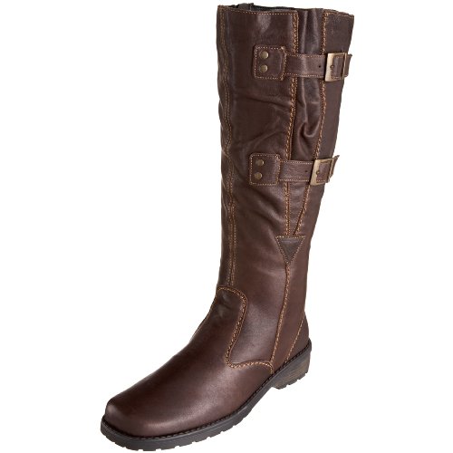 Remonte Dorndorf Womens Lea R3276 Buckle Boot,Chestnut,41 EU (US Womens 9.5 M)