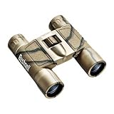 Bushnell 10x25 Powerview Folding Roof Prism Camo Binoculars Clam