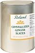 Roland Sliced Crystallized Ginger, 6-Pound Can