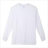 コーコス(CO-COS) 長袖Ｔシャツ 作業服 作業着 作業シャツ 長袖Ｔシャツ cc-3008-b ホワイト ３Ｌ