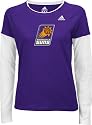 Phoenix Suns adidas Women's Primary Logo Long Sleeve Layered Tissue Tee