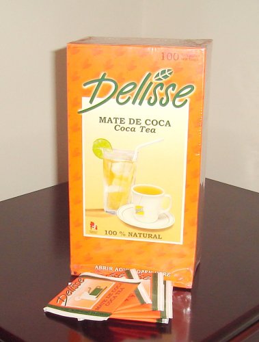Buy Now at Amazon.com: Mate De Coca Delisse, Coca Tea 100ct