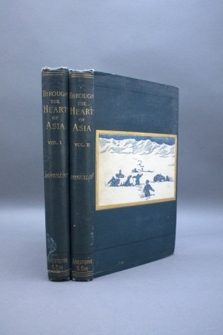 Through the heart of Asia over the Pamir to India. . . illustrations by Albert Pepin. Translated from the French by C.B. Pitman. In two volumes. . . .