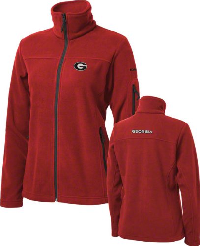 Georgia Bulldogs Women's Red Columbia Give And Go Full-Zip Jacket
