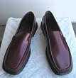 Tod's Women Driver Loafers Shoes 9 Pearl Wine