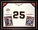 Barry Bonds Deluxe Framed Autographed Jersey
