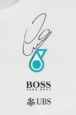 Signed Lewis Hamilton 2015 Mercedes AMG F1 Framed Shirt - Formula 1 - Autographed NASCAR Miscellaneous Items