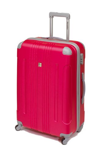 Koffer Trolley Reisekoffer Hartschale 60 cm Fuchsien-Pink 