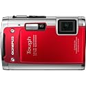 Olympus TG-610 Tough 14 MP Digital Camera , 5x Wide Optical Zoom (28mm), 3" 920K LCD (Red)