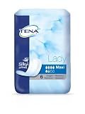 TENA Lady Maxi für mittlere Blasenschwäche, 6 Einlagen, 2er Pack (2 x 6 Stk)
