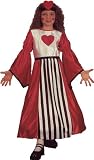  : Queen of Hearts Deluxe Designer Costume Child Size S Small 6-8
