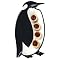 On Ice Shaped Penguin Platter