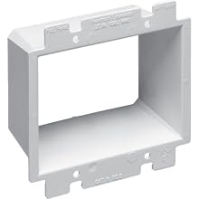 Arlington BE2-1 Electrical Outlet Box Extender 2-Gang