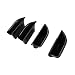 2009-2015 for Mercedes Benz E-Class W212 E200 E250 E300 E350 Front&rear Back Door Inner Armrest Storage Box Holder Container Black 4pcs