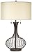 Ossining Dark Rust Wire Jar Table Lamp