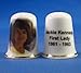 Porcelain China Collectable Thimble - First Lady Jackie Kennedy - Free Gift Box